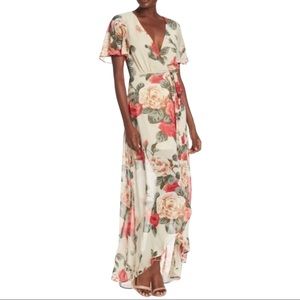 Show Me Your Mumu Sophia Wrap Dress Lady Rose